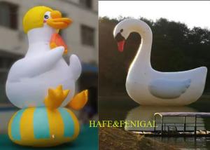 China Customized Giant 3m Inflatable Cartoon Goose Balloon For Events Decor Or Advertising factory