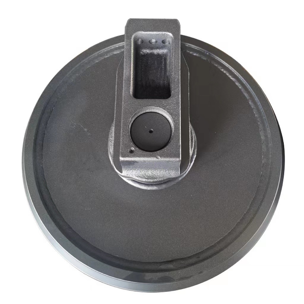 40SiMnTi Excavator Idler Assembly Front Idler Assy Group PC200 320 R305 SH120