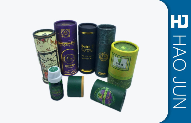 100% Recycled Cardboard Cylinder Tubes For Gift Package , Glossy / Varnishing Surface