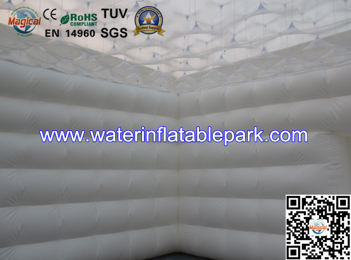 Outdoor Heavy Duty Garden Inflatable Party Tent With Clear Roof