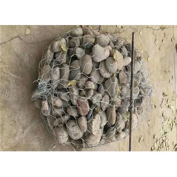 China Riverside Reinforce Aluminum HD Galvanized Gabion Wire Mesh factory