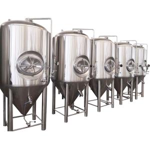 China Electricity/Steam/Fire Heating Method Conical Fermentation Tank for Beer Brewery Equipment factory