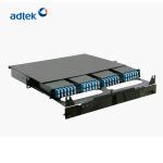 MPO-LC 19 inch 1U High Density Fiber Distribution Frame OEM / ODM
