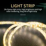 IP65 Flexible SMD 2835 LED Strip Light Epoxy Waterproof 12V / 24V