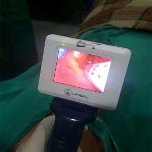 China Reusable Portable Video Laryngoscope Glidescope For Intubation 2.5'' Display factory