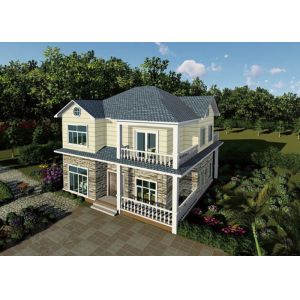 China Modern Light Steel Prefabricated Homes – Wind-Resistant Folding Villa Houses factory