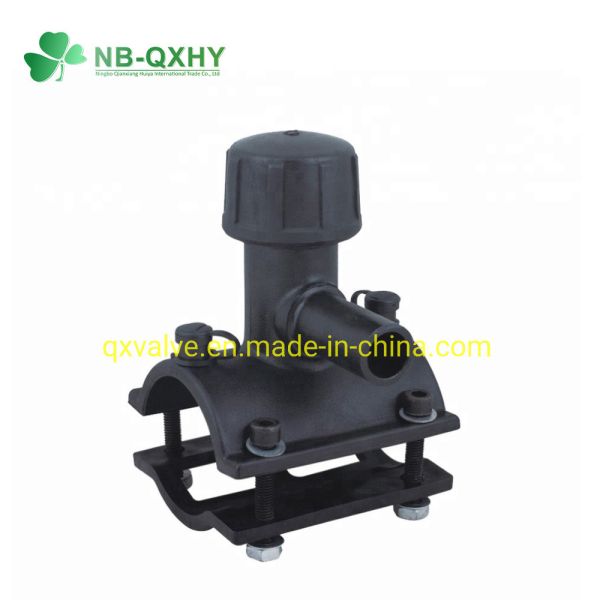 HDPE Electrofusion Tapping Saddle Pipe Fittings for DIN Standard SDR17 Wall