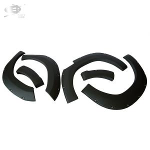 China Lightweight Pocket Fender Flares , 9 Inch Matte Black Fender Flares factory