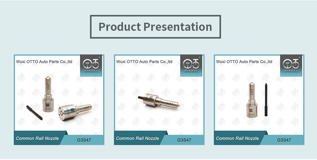 G3S47 DENSO Common Rail Nozzle For Injectors 295050-1900/0910 8-98260109-0 8-98159583-1