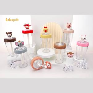 China 430ml Childrens Straw Water Bottle factory