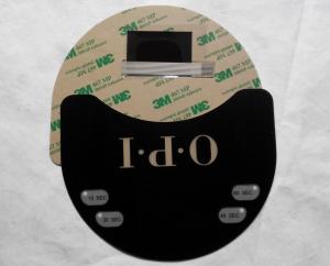 China Tactile Membrane Switch with Metal Domes and LEDs MD25203 factory