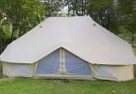 100% Cotton Canvas Fire Retardant Tarpaulin Outdoor Camping Bell Tents