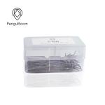 Silver Colors not rusty J Type Needle Human Hair Weaving Needle
