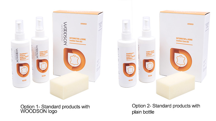 250ml Antibacterial PU Leather Care Kit Cream Conditioner for Handbag Furniture