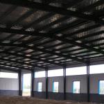Lightweight Prefab Steel Warehouse Building , Prefab Steel Frame Commercial