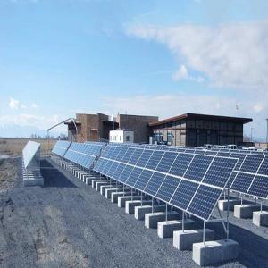 China Customized Tilt Angel Solar Panel Ground Mounting Grid Tied Solar System factory