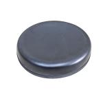 Roundness 330mm Diameter 70mm Thick Black PU Chair Cushion Pad For Bar Chair