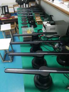 China 4 Blades 1M 3D LED Hologram Fan APP control holographic advertising projector factory