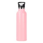 Portable Sports Water Bottle 600ml Double Layer Insulated Stainless Steel Cup