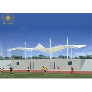 PVDF Or PTFE Tent Structure Architecture Use In Playground Space Covers
