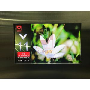 Bar - Type Network LCD Advertising Display For Elevator Spare Parts