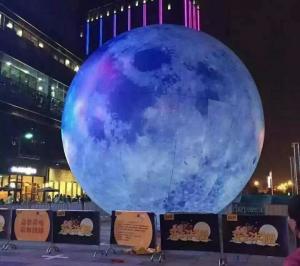 China Customized Digital Printing Inflatable Lunar Model factory