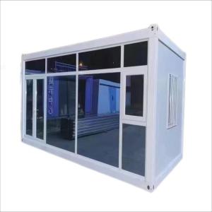 China 20ft 2 Storey Container House for Luxury Living and Work in Steel Structure Material factory