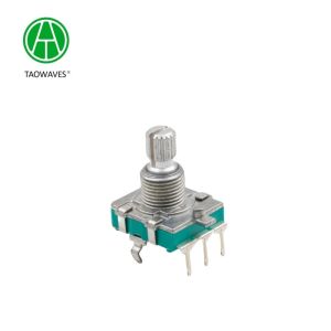 Contact Brush Type Operating System Incremental Shaft Encoder with Ec11 Knob and