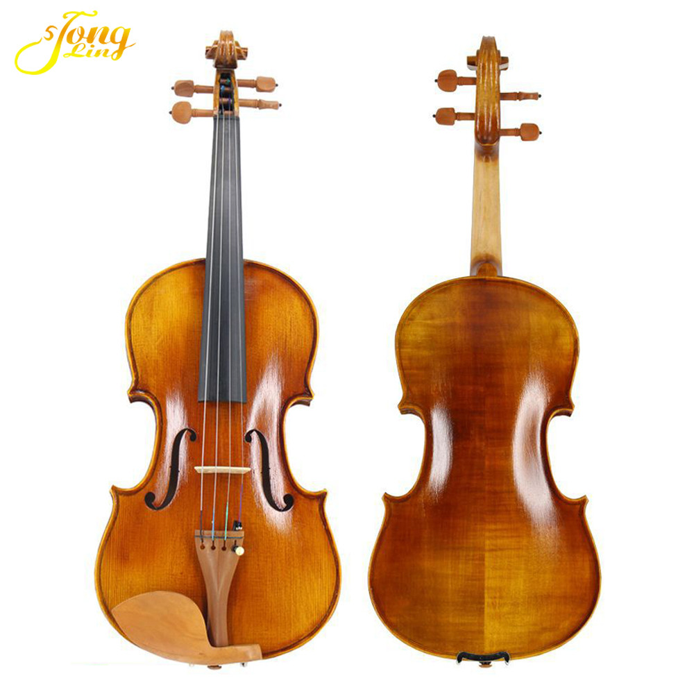 Factory supply European Material flamed Professional 4/4 handmade Violin play Claude Debussy：Violin Sonata in G Minor