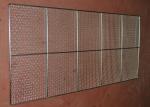 Food Grade Wire Mesh Tray , Wire Basket Cable Tray For Oven Food Processing
