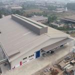 Industrial Bolt Connection Galvanized Metal Building Construction Steel