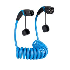 China Halogen-free Long Durable TPU Electric Vehicle Charging Cables 32A 1 Phase 7.6kW Type 2 To Type 2  Ev Cables on sale