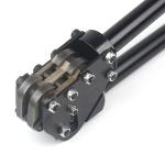 Double notches Steel Strapping Sealer on 32mm Band