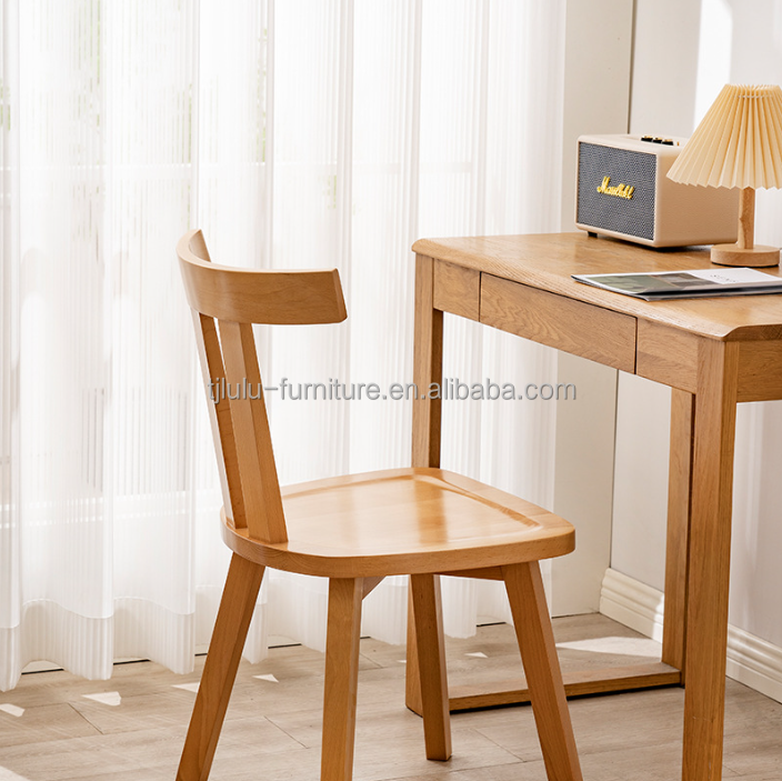 Restaurant Furniture Durable Wooden Chair with Modern Beech Wood Design