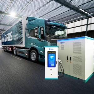 China 1200KW EV Commercial Electric Car Charger Liquid Cooled For Heavy Trucks ODM OEM factory