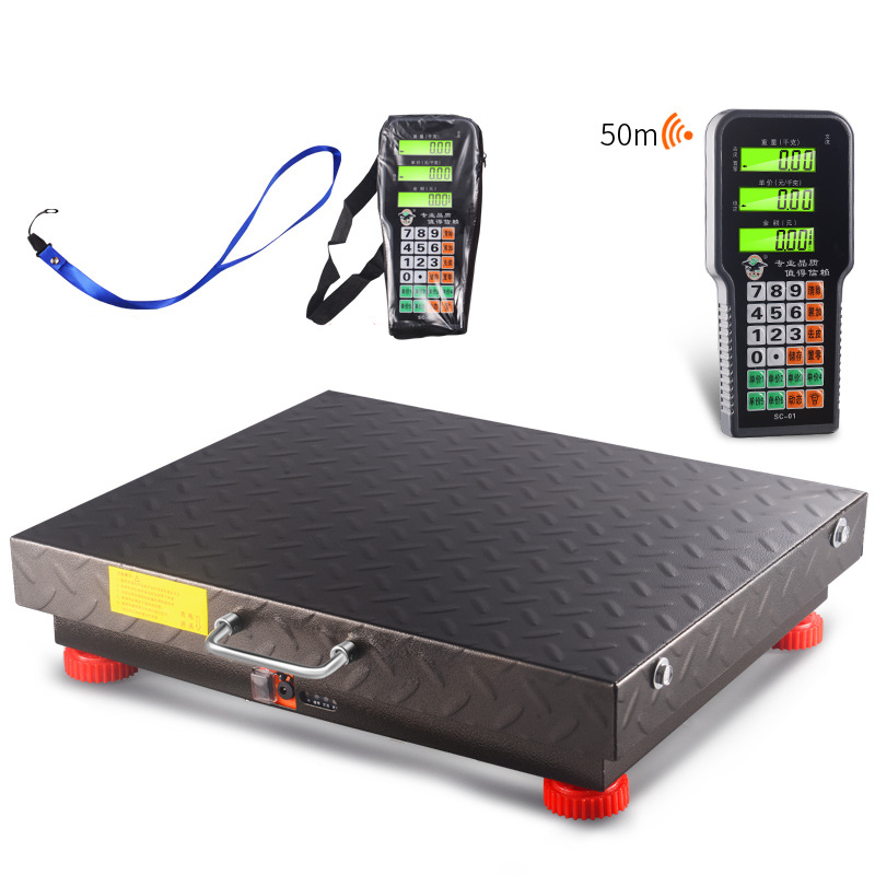Wireless 200kg to 600kg Bench Scale Price Computing Platform with OEM and ODM Support Floor Weighing Weight Pricing