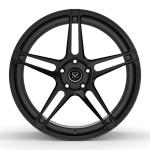 Monoblock 1 Piece Wheels Forged Rims For Mustang GT 19inch Concave Hyper Black