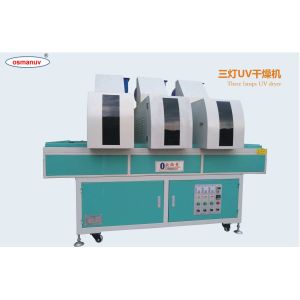 3-Lamp High-Power Instant UV Curing Machine for Wooden Furniture Coating with UV