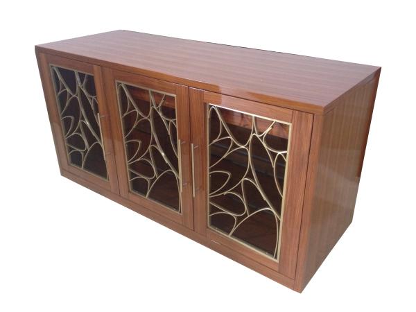 3-door wooden console / credenza for hotel bedroom furniture,hospitality