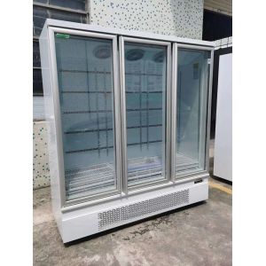 China Automatic Defrosting Vertical Freezer For Convenient Shop on sale
