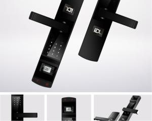 China Iris Recognition Technology Emergency Power Supply Iris Scanner Door Lock factory
