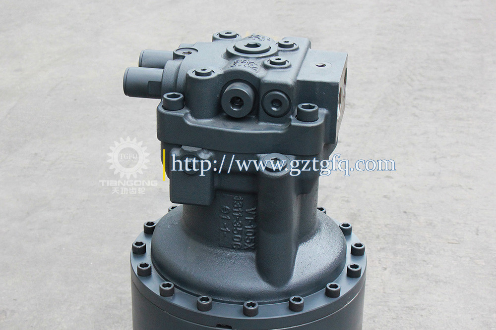 SH200 Steel Polished SH210-5 Excavator Swing Gearbox With Motor Spare Part KRC0209 KRC0226