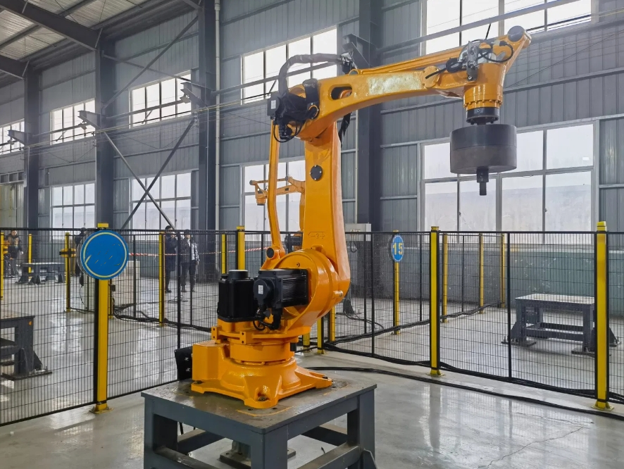 Paper Box Robotic Arm Palletizer Muddy Powder Palletizing Robot
