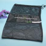 Golf Balls Net Mesh Laundry Bag Elegant Screen Printing Logo Easy To Use