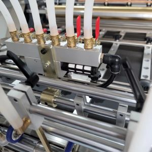 Automated Paper Gluing Machine For Conveying Line And Rigid Box Production Line