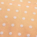 Custom 150cm 185gsm Polka Dot Knit Fabric 6% Spandex 47% Cotton 47% Modal