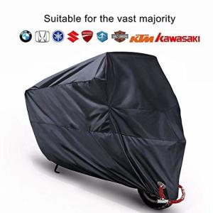 China Nylon Motorcycle Rain Cover Outside Storage Motorcycle Shelter Cover Rust Proof factory