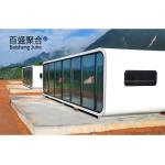 Mobile Integrated House Eco Friendly Galvanized Steel Frame for Apple Capsule