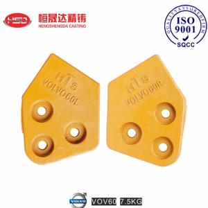 China EC60 EC210 Excavator Side Cutter 30% Reduced Digging Resistance Cutting Parts factory