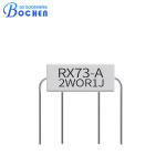 2W OR1J 0.1ohm 5% Through Hole Ceramic Tube Resistor In Bulk RX73-A